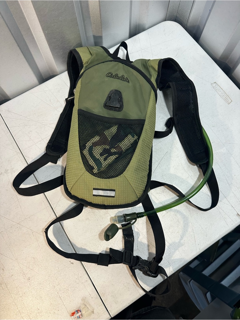 Hydration Pack Backpack - Olive Green